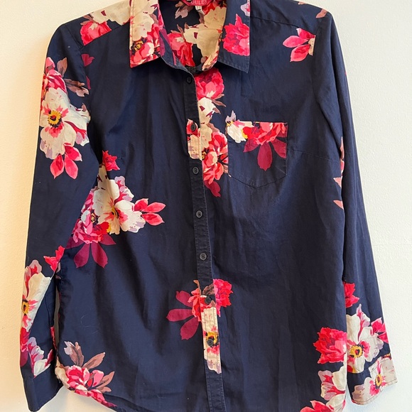 Joules floral shirt exc con size 12 - Picture 7 of 13